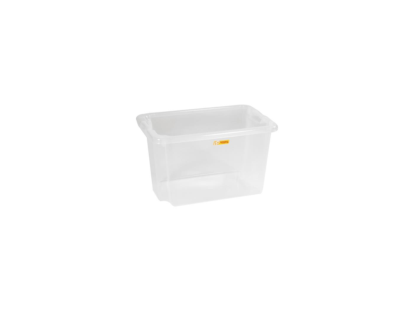 761928  7400-0500 Oppbevaringsboks 33L transparent plast 